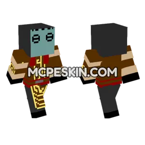 Telvanni Robes And Mask Minecraft Bedrock skin