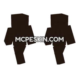 Terracotta Black Minecraft Bedrock skin