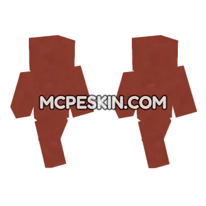 Terracotta Red Minecraft Bedrock skin