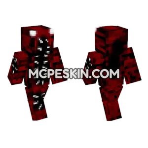 The Blud Has Waken Up Minecraft Bedrock skin