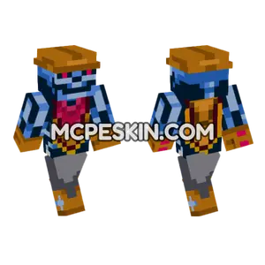 The Gunstringer Minecraft Bedrock skin