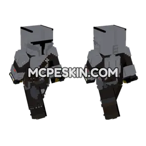The Mandalorian Din Djarin Minecraft Bedrock skin