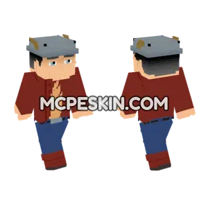 The Original Flash Jay Garrick Minecraft Bedrock skin