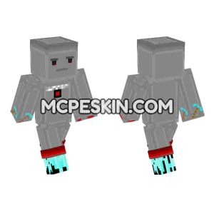 The Super Robot Minecraft Bedrock skin