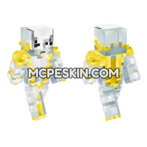 The World Over Heaven Minecraft Bedrock skin