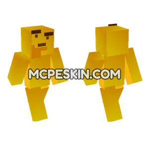 Thinking Emoji Skin Minecraft Bedrock skin