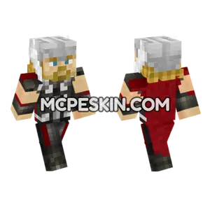 Thor Skin Minecraft Bedrock skin
