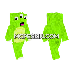 Three Eyed Alien Minecraft Bedrock skin