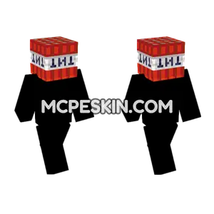 Tnt Block Skin Minecraft Bedrock skin