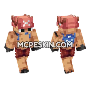 Tony Tony Chopper Minecraft Bedrock skin