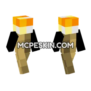 Torch Skin Minecraft Bedrock skin