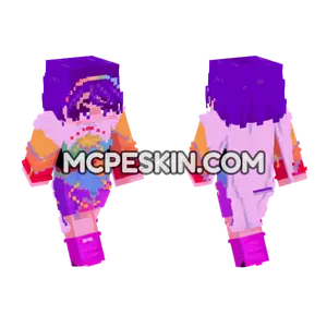 Touhou Project Skin Minecraft Bedrock skin