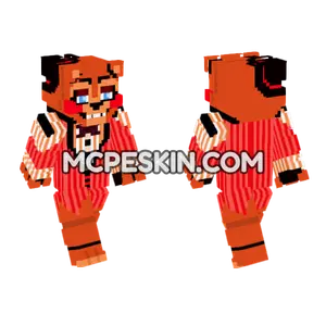 Toy Freddy Final Update Minecraft Bedrock skin