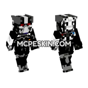 Transformers Barricade Minecraft Bedrock skin