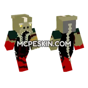 Trex Dopant Minecraft Bedrock skin