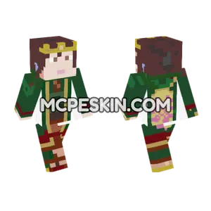 Trial Merchant Empress Minecraft Bedrock skin
