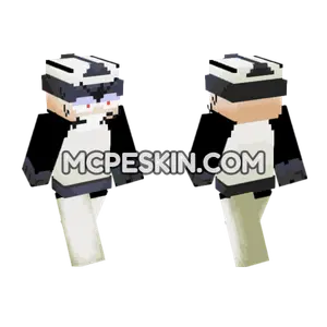 Tsukareta Expunged FNF Minecraft Bedrock skin