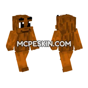 Tung Tung Tung Sahur 2 Minecraft Bedrock skin