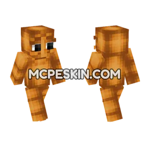 Tung Tung Tung Sahur Minecraft Bedrock skin