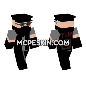 Tup Member Style 1 Minecraft Bedrock skin