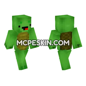 Turtle Skin Minecraft Bedrock skin