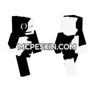 Two-Sided Character Minecraft Bedrock skin
