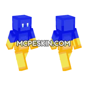 Ukraine Themed Skin Minecraft Bedrock skin