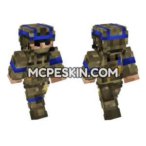 Ukrainian Army 3rd Sab V2 Minecraft Bedrock skin