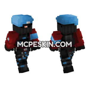 Un Goc Commando V2 Minecraft Bedrock skin
