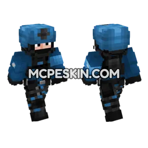Un Goc Soldier V1 Minecraft Bedrock skin