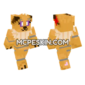 Updated Eevee Skin Minecraft Bedrock skin