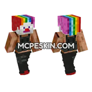 Ur A Clown Minecraft Bedrock skin