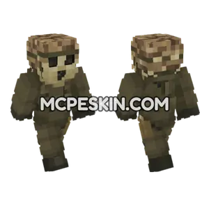 US Army Gulf War Soldier Minecraft Bedrock skin
