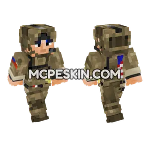 US Army Sof Greenberets1 Minecraft Bedrock skin