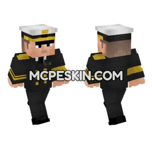 US Navy Dress Uniform Minecraft Bedrock skin