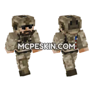 Us Navy Navyseals V1 Minecraft Bedrock skin