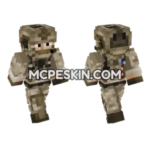 Us Navy Navyseals V3 Minecraft Bedrock skin