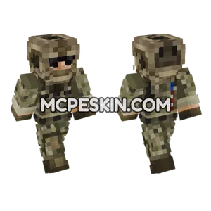 US Navy Navyseals V5 Minecraft Bedrock skin