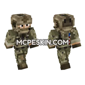 US Navy Navyseals V6 Minecraft Bedrock skin