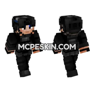 Us Secret Service Police Minecraft Bedrock skin