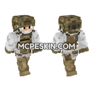 Us Sof Winter Elements Minecraft Bedrock skin