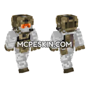 Us Sof Winter Elements V4 Minecraft Bedrock skin