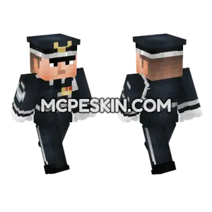 USAF Dress Uniform Minecraft Bedrock skin