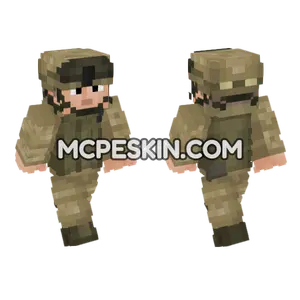 USMC MPT1 Minecraft Bedrock skin
