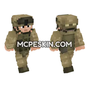 USMC MPT2 Skin Minecraft Bedrock skin