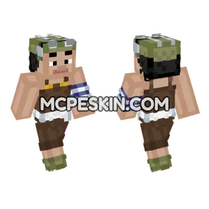 Usopp Minecraft Bedrock skin