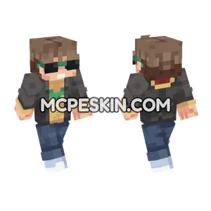 V-Mario Minecraft Bedrock skin