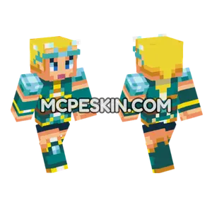 Valkyrie Warrior Minecraft Bedrock skin