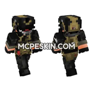 Vaz Scp Overlord Minecraft Bedrock skin
