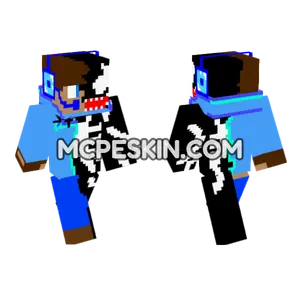 Venom Gamer Skin Minecraft Bedrock skin